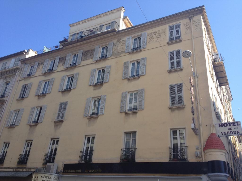 Hotel De Verdun Ницца Экстерьер фото